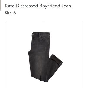 kut from the Kloth kate distressed boyfriend jeans